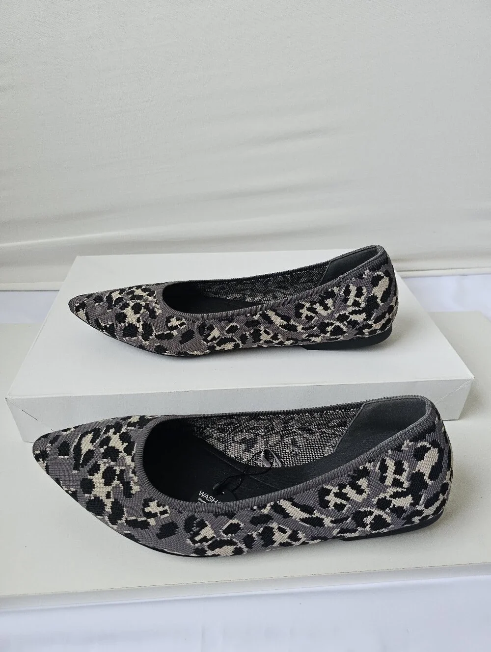 NWT Alfani Step Flex Pointed Toe Flats – Leopard Print (Size 10M)